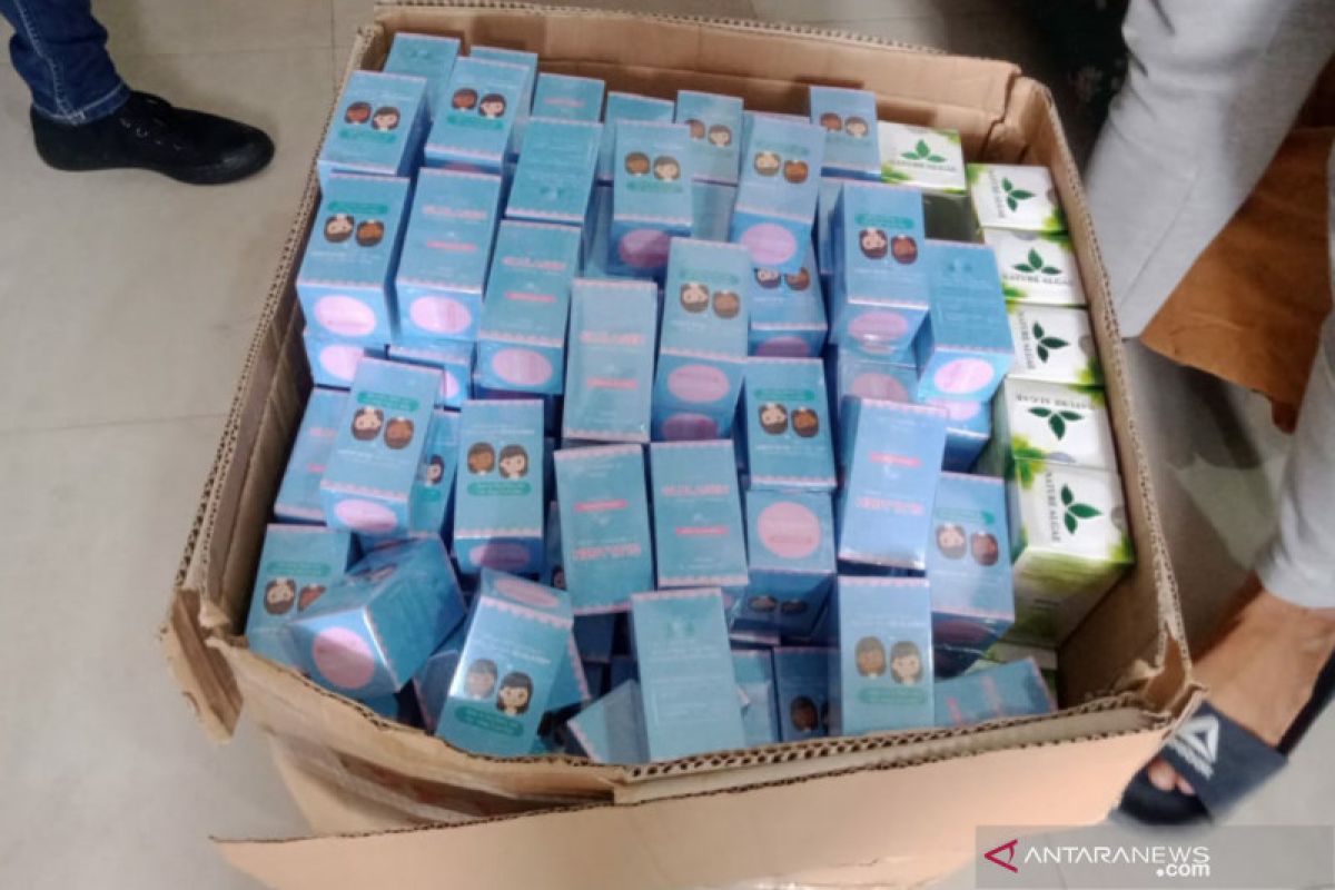 Produk kosmetik tanpa izin edar di Kota Mataram disita