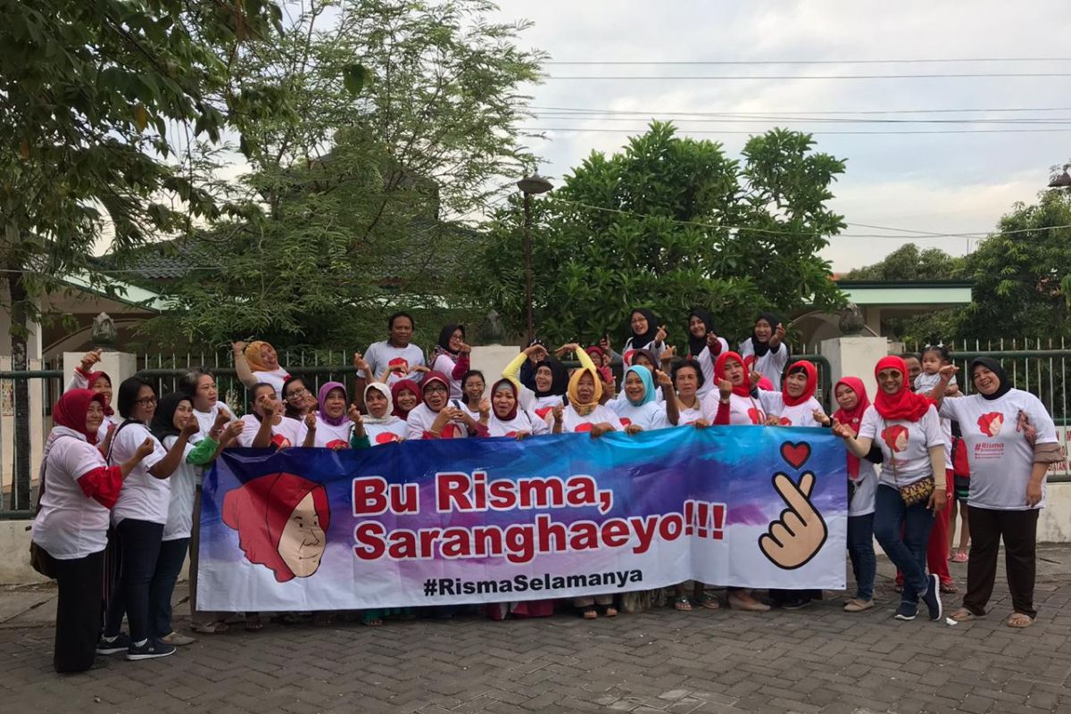 Anggota Relawan Risma Selamanya di Surabaya terus bertambah