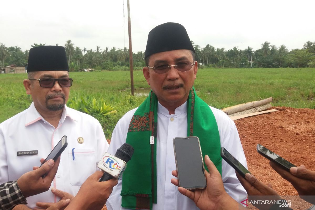 Pembangunan Masjid Cheng Ho Rohil dalam tahap pematangan lahan