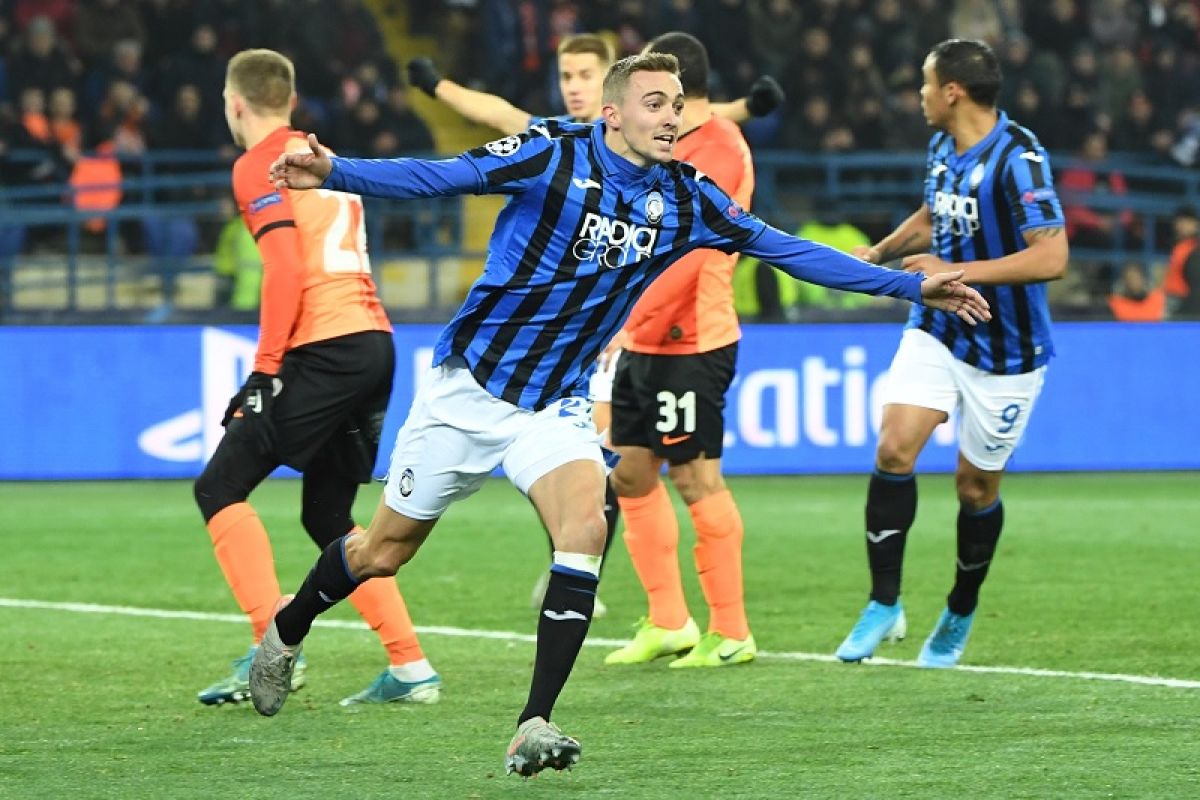 Atalanta temani City ke fase 16 besar usai pecundangi Shakhtar 3-0