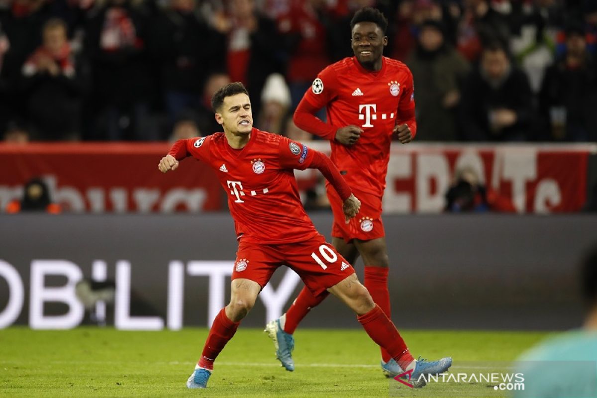 Liga Champions : Tanpa Lewandowski, Bayern tundukkan Tottenham 3-1