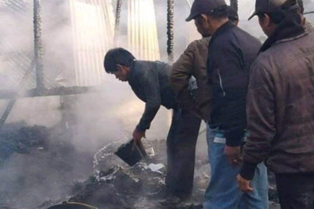 Rumah terbakar di Humbahas, Polisi: Dua korban meninggal, dua luka