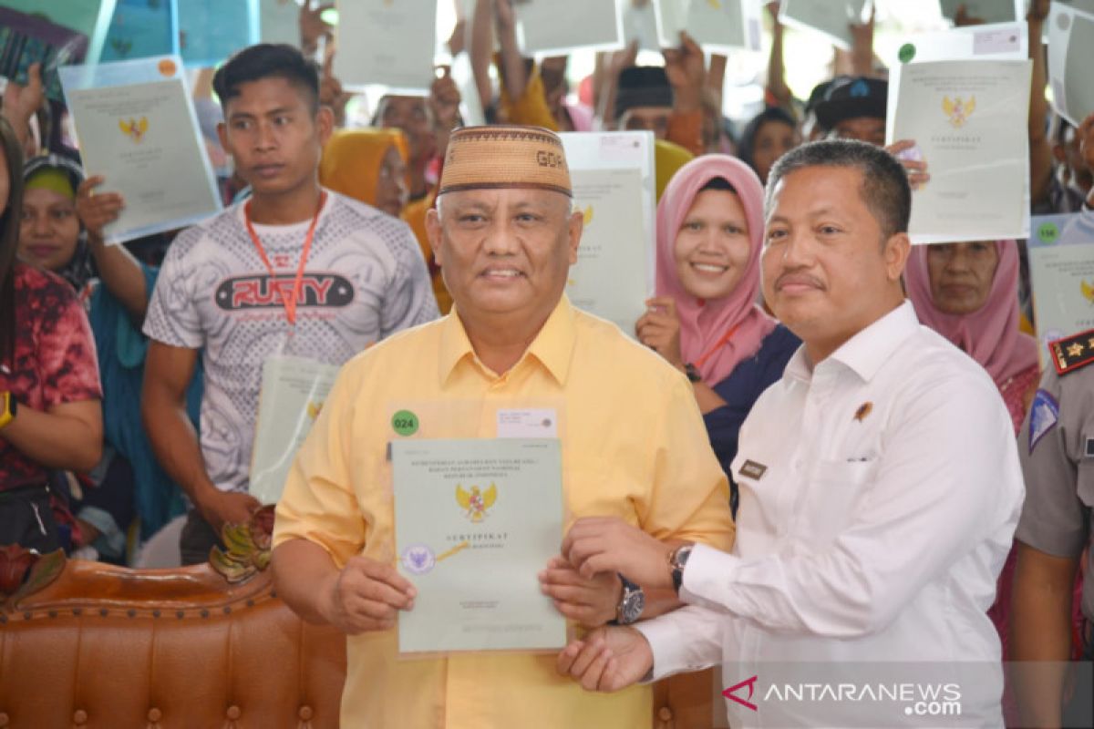 Gubernur Gorontalo target rakyat di kepulauan segera miliki sertifikat