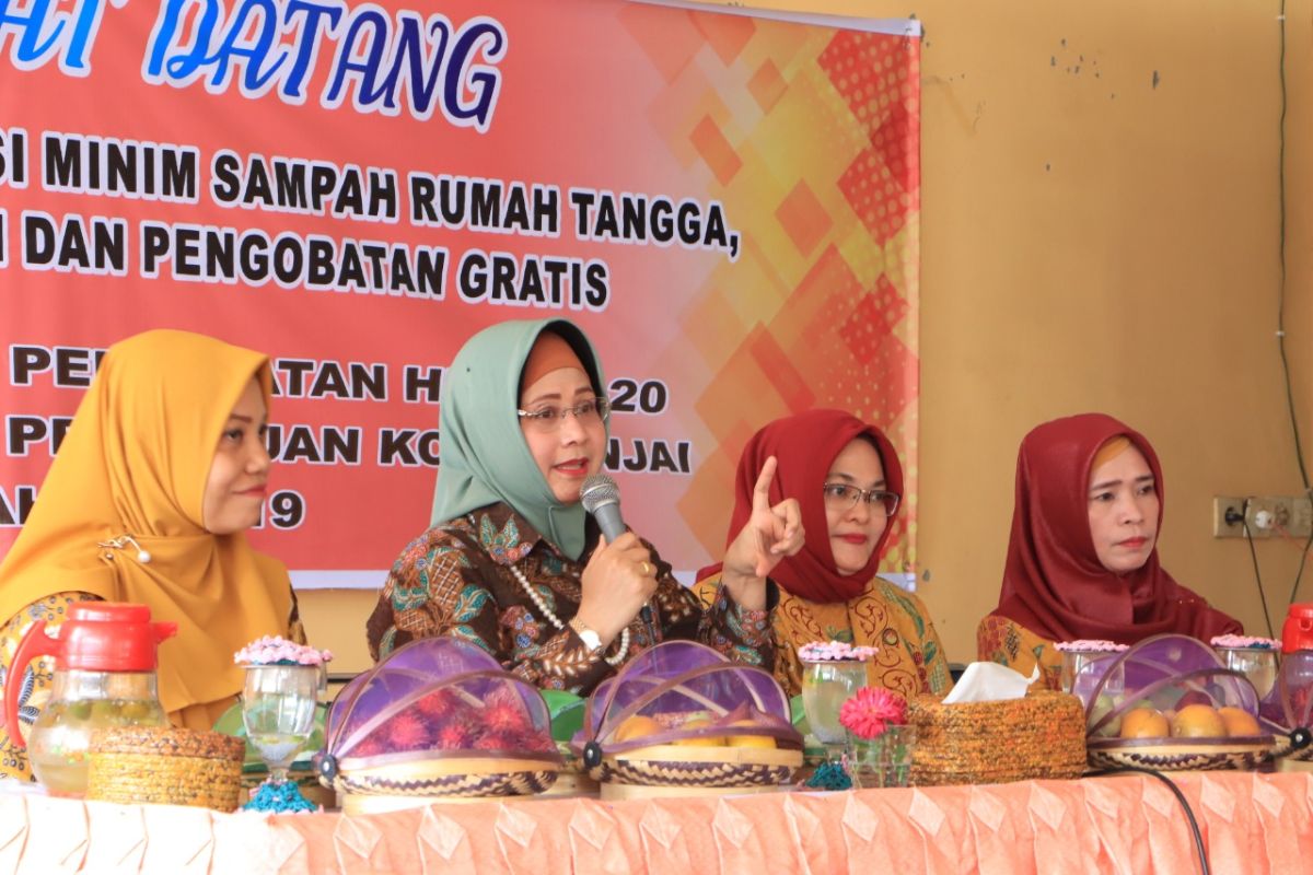 Dharma Wanita Persatuan Binjai sosialisasi minim sampah rumah tangga