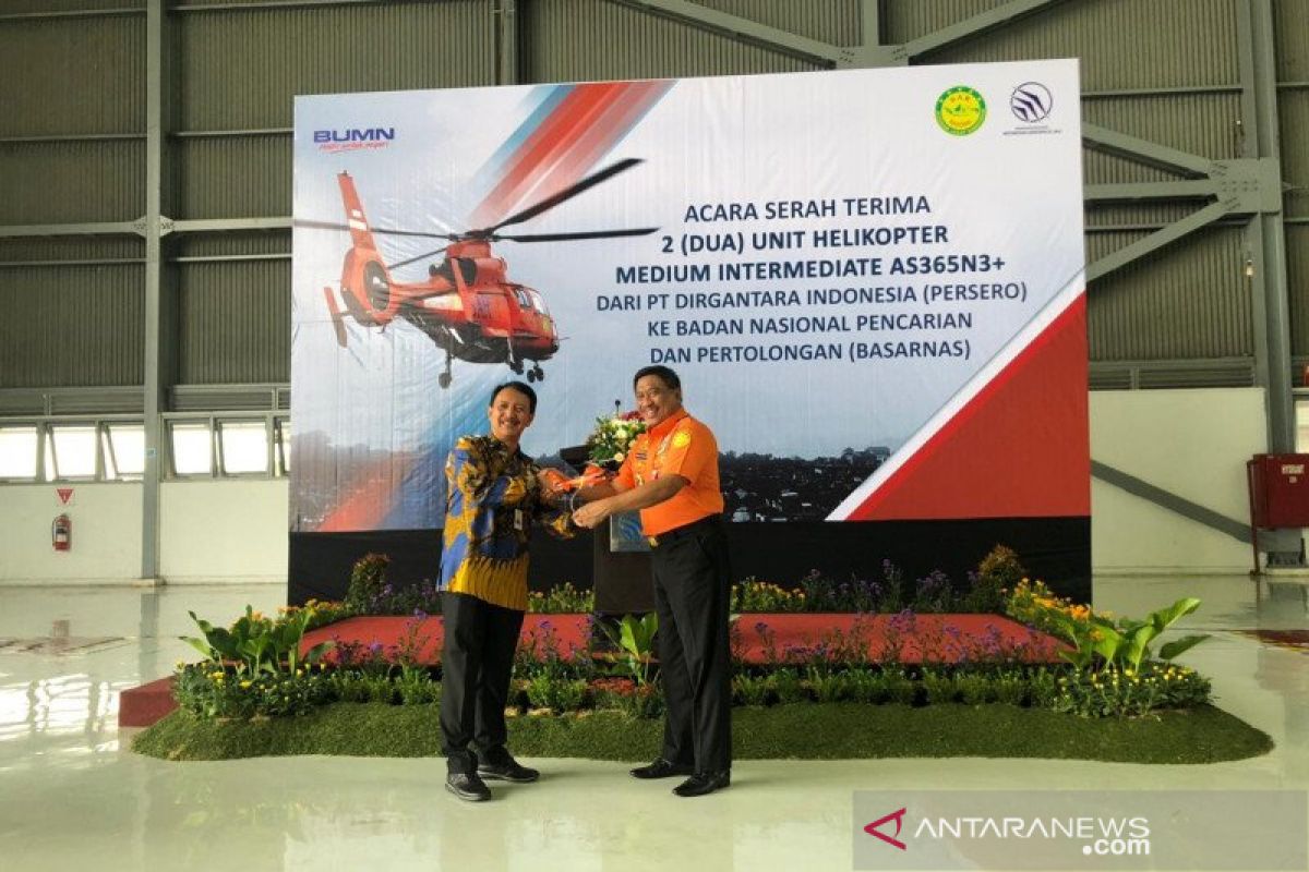 PTDI serah terimakan dua unit helikopter ke Basarnas