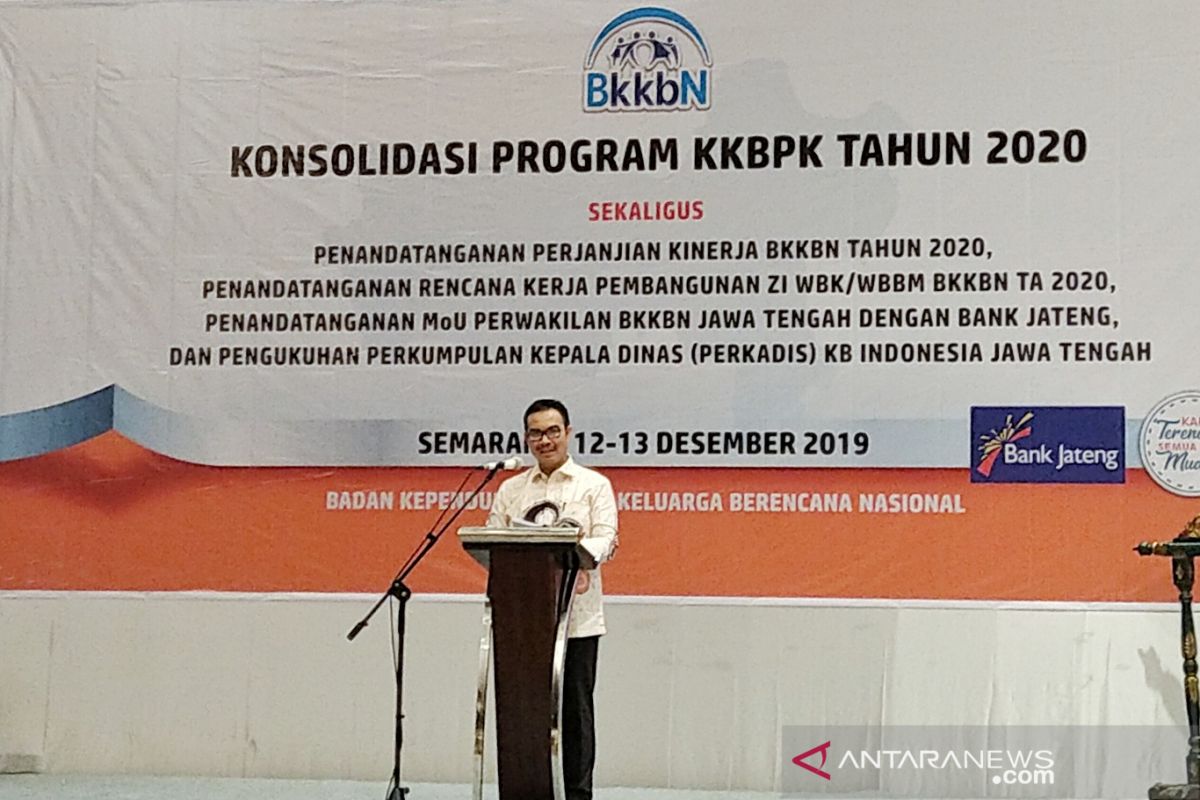 Kepala BKKBN minta pegawainya genjot kinerja di 2020