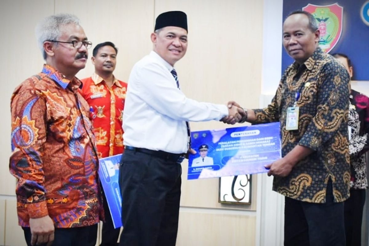 Diskominfo Kotim dapat bantuan alat penghilang sinyal