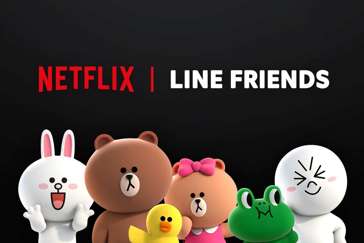 Netflix akan tayangkan animasi Brown dkk dari Line Friends