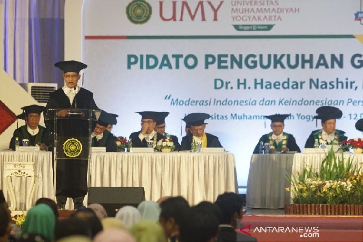 Haedar Nashir berharap deradikalisasi diganti dengan moderasi