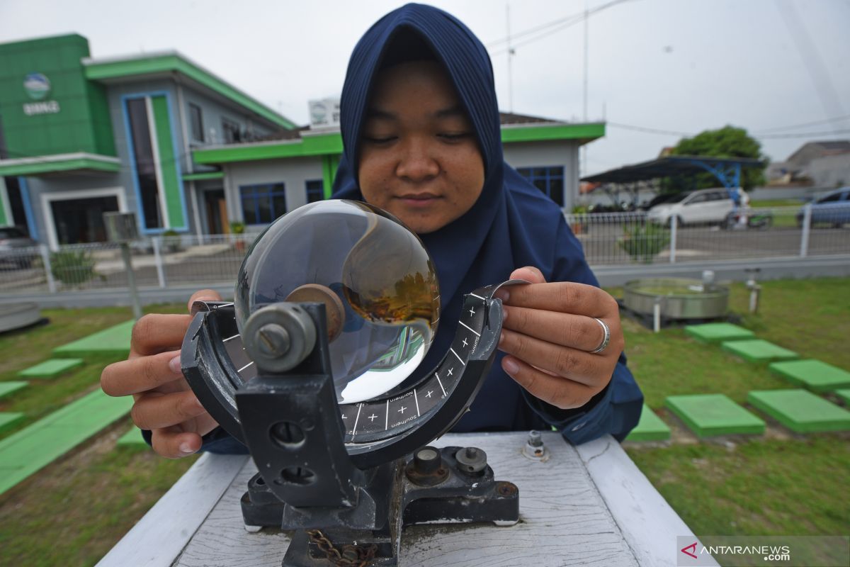 Sumsel dan sejumlah daerah berpotensi hujan sedang hingga lebat sepekan ke depan