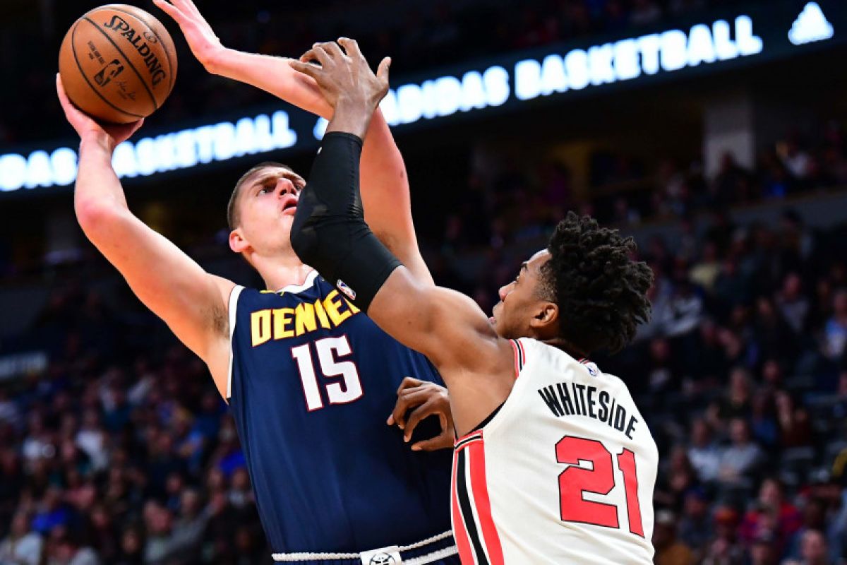 Jokic antar Denver lewati Portland