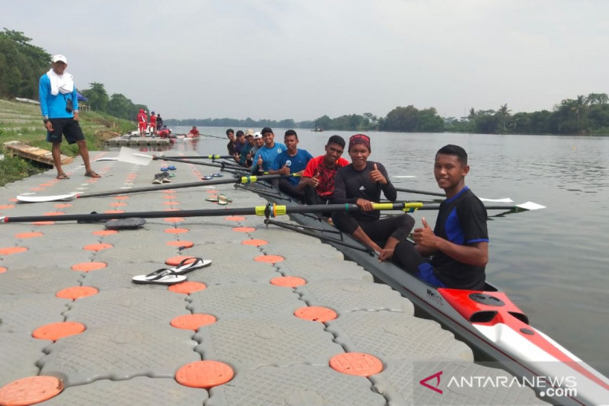 Sulawesi Tenggara seleksi pedayung rowing hadapi PON XX