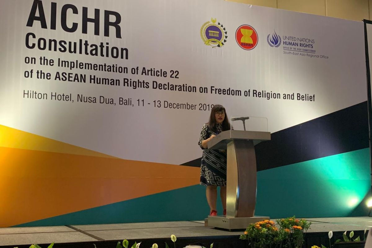 AICHR sebut intoleransi, kekerasan berbasis agama di ASEAN meningkat