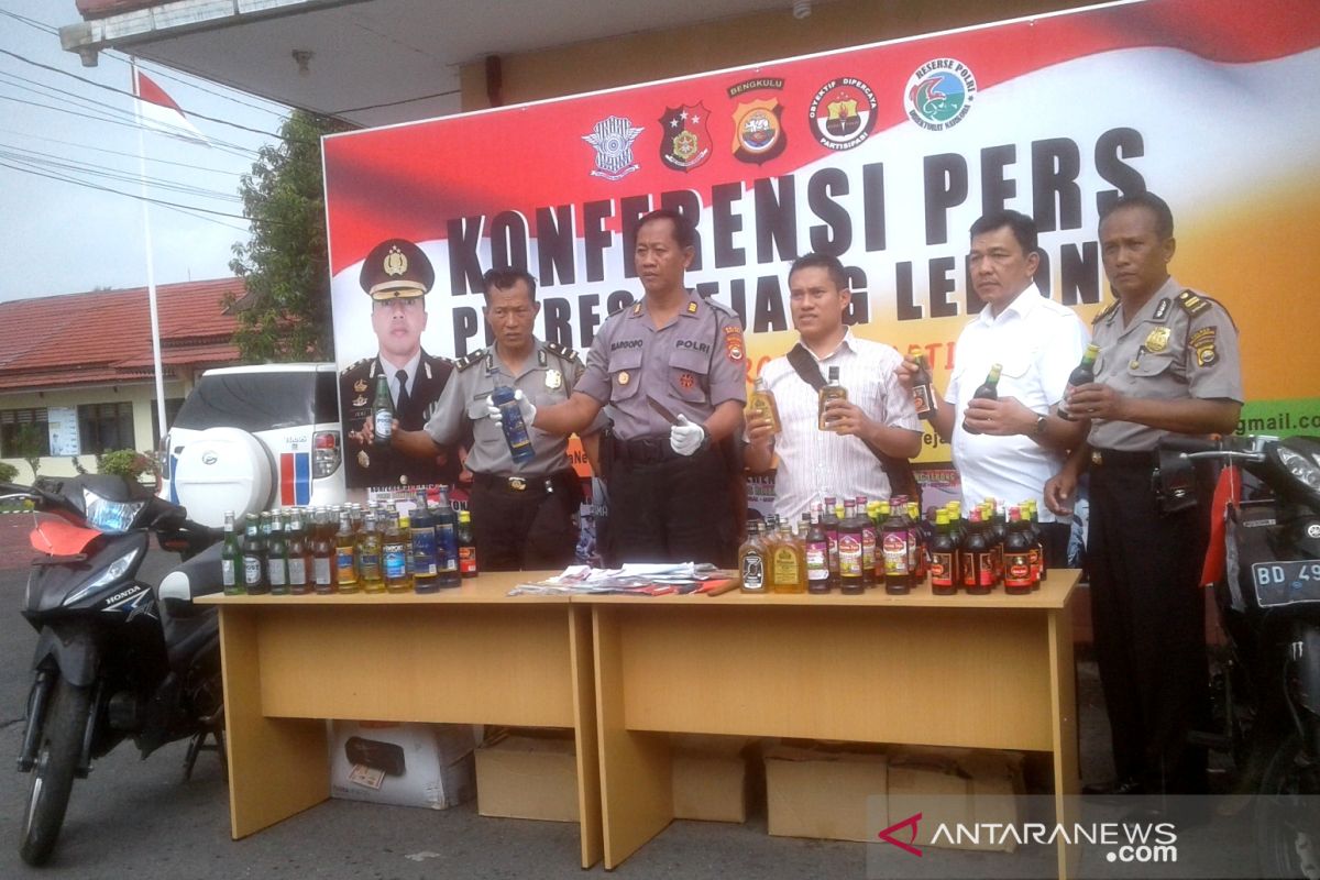 Operasi Pekat di Rejang Lebong jaring 8 pelaku kejahatan