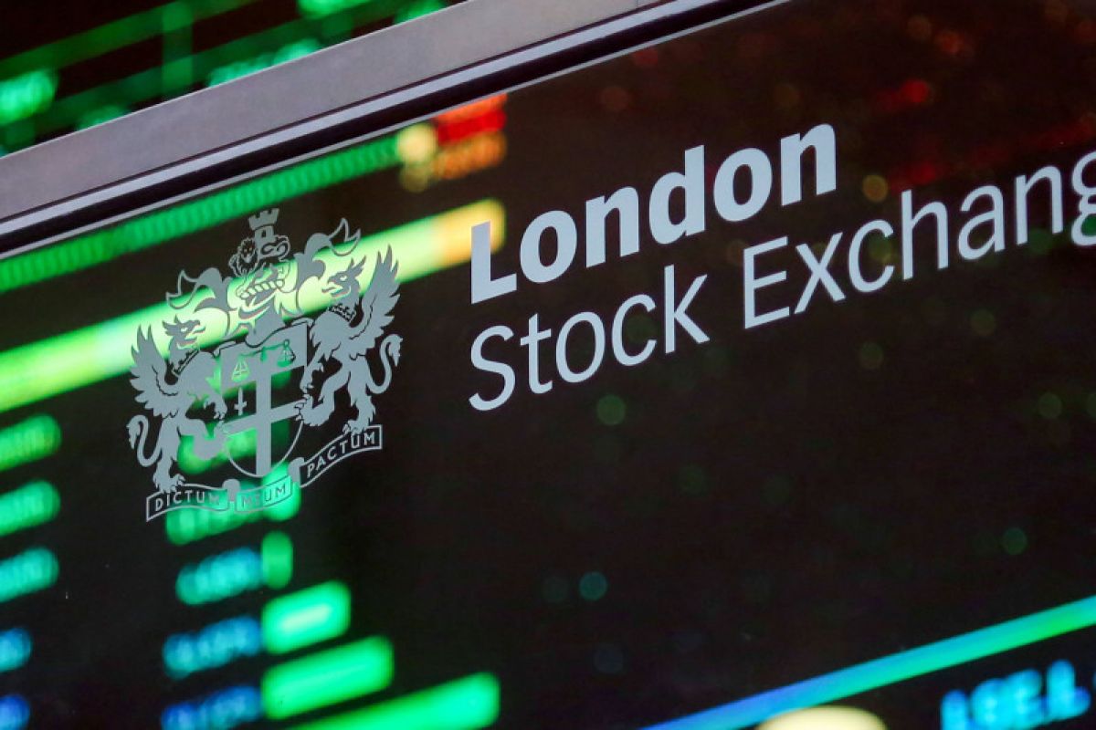 Bursa saham Inggris melonjak, Indeks FTSE-100 ditutup naik 57,22 poin