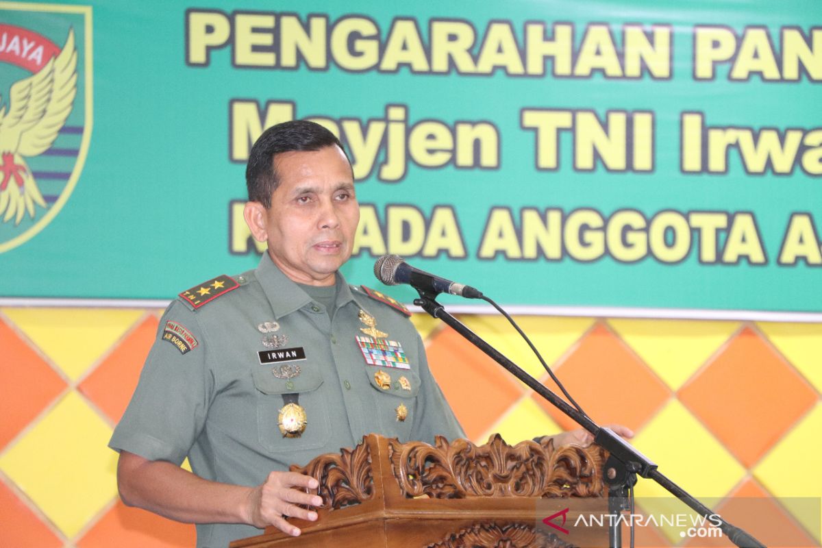 Pangdam minta masyarakat jaga ketertiban Natal dan Tahun Baru