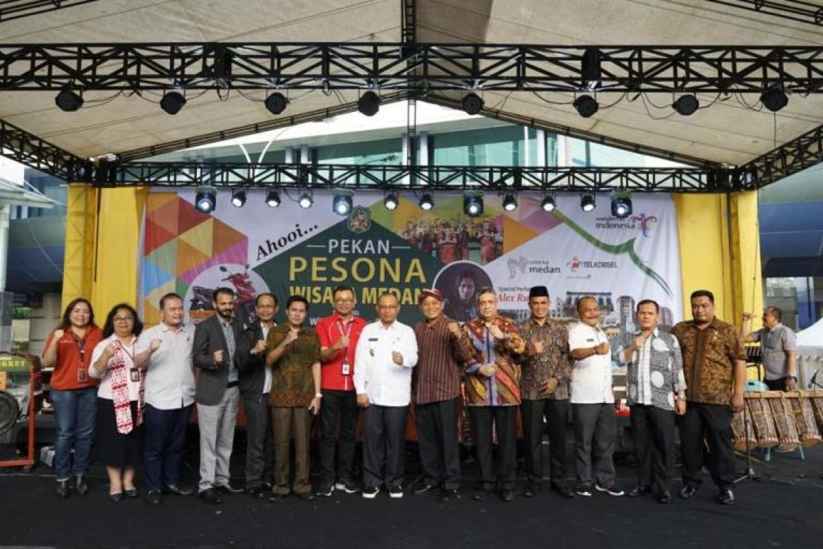 Telkomsel-Pemkot Medan gelar Pekan Pesona Wisata Medan