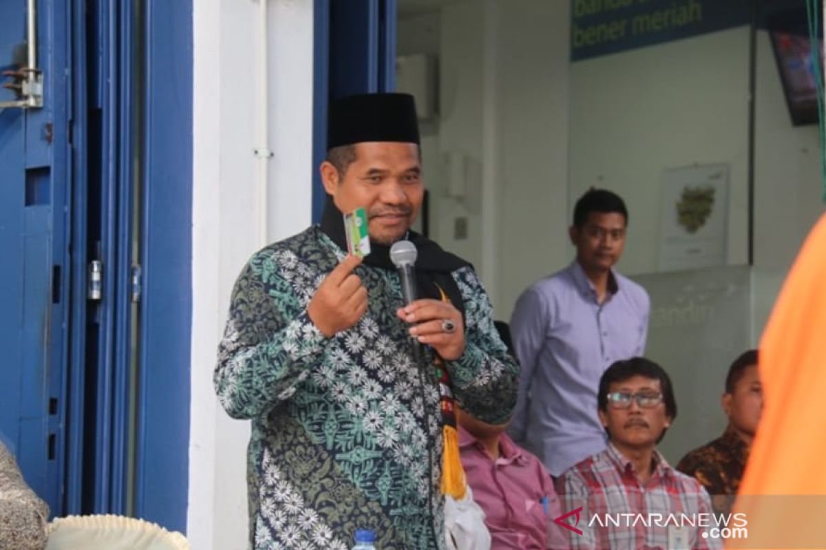 2.450 petani terima Kartu Petani Mulia di Bener Meriah