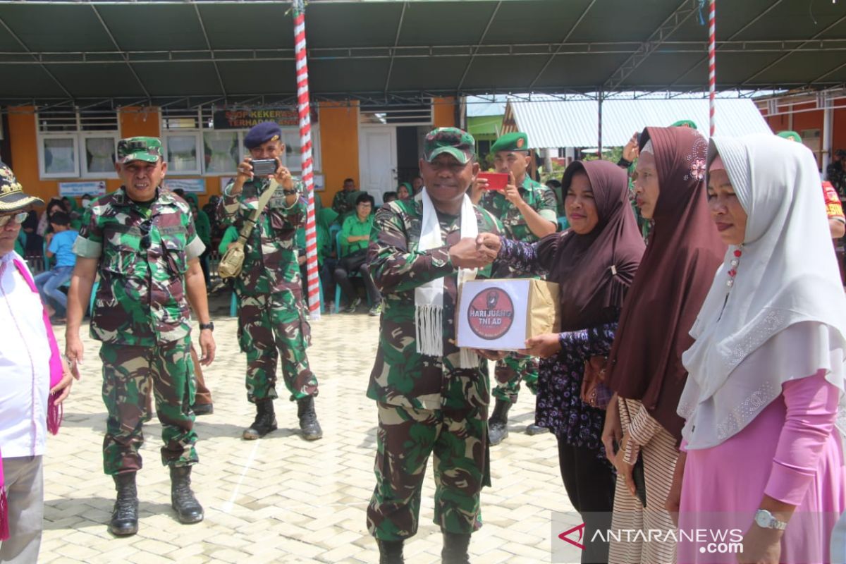 Kodim 1314/GU gelar baksos peringati Hari Juang TNI-AD