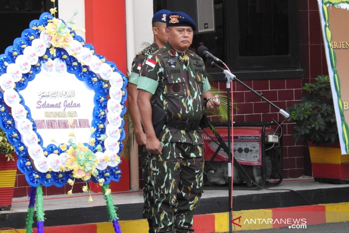 Kapolda Sulteng lepas jenazah polisi korban penembakan di Parimo
