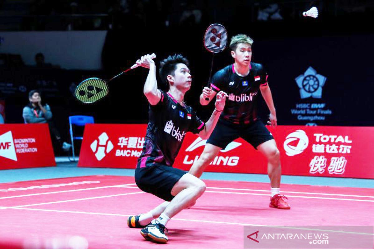 Kevin/Marcus kecewa dengan hasil pertandingan melawan Endo/Watanabe