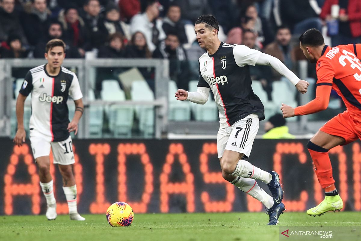 Pukul Udinese, Juventus rebut puncak klasemen sementara