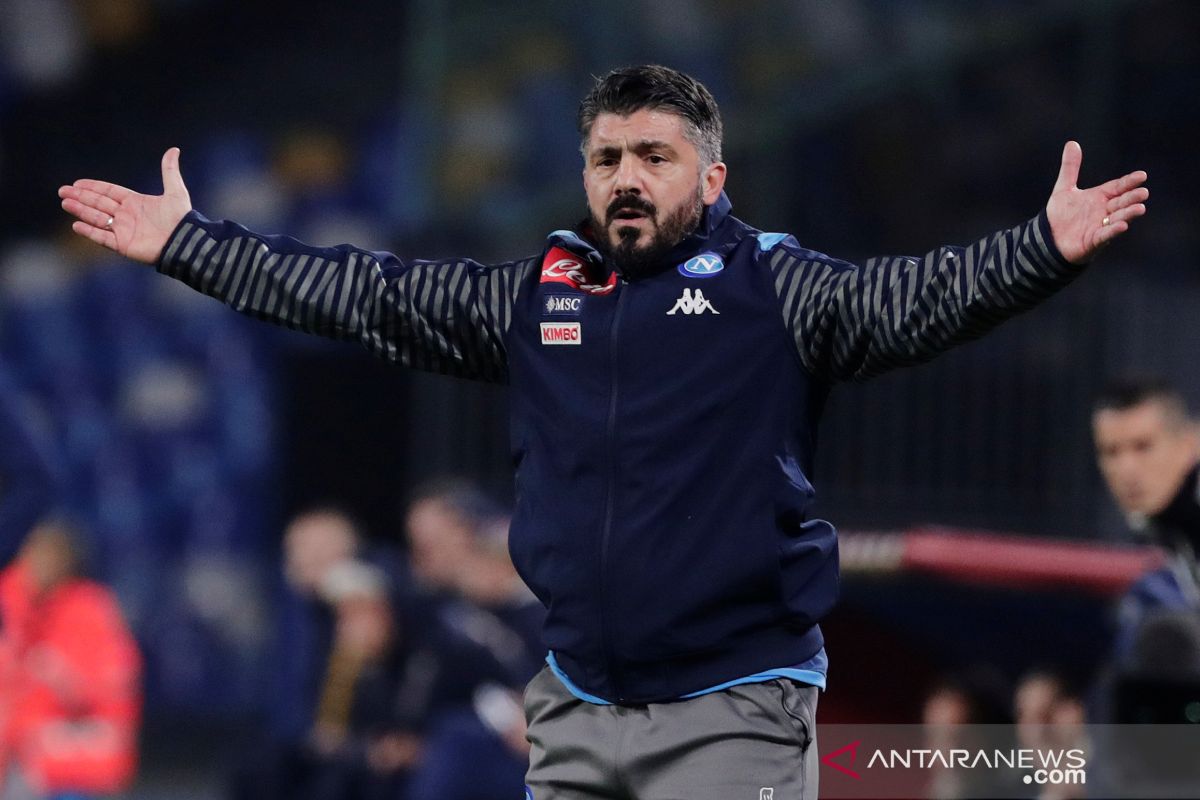 Gattuso: Napoli sedang menderita akibat terlalu lama gagal menang