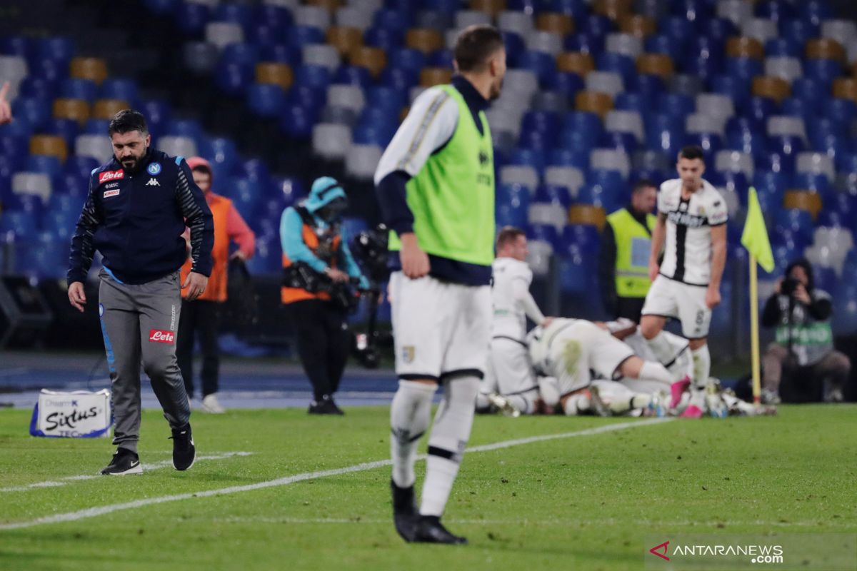 Parma menang 2-1, rusak debut Gennaro Gatusso pelatih anyar Napoli