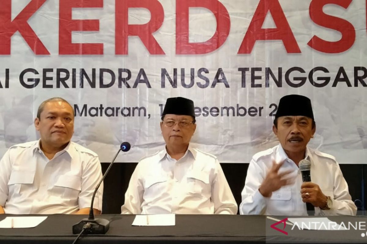 Gerindra NTB buka peluang usung calon nonkader di Pilkada 2020