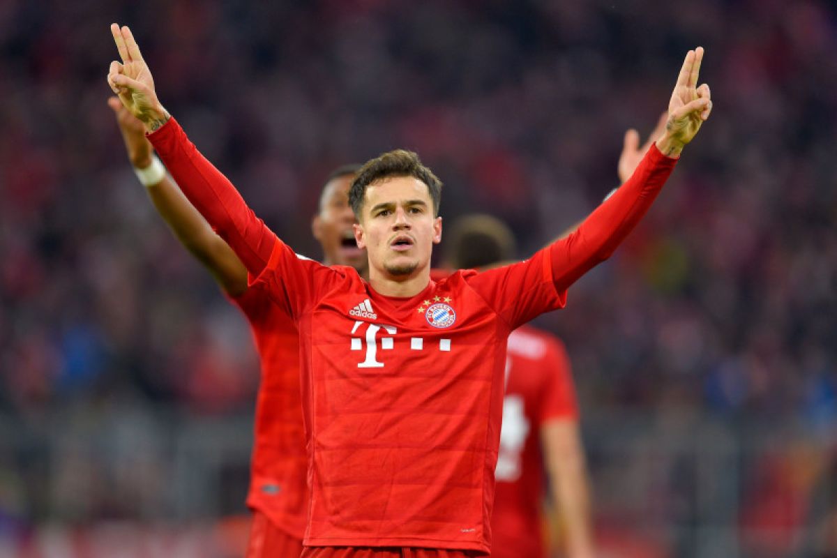 Hattrick Coutinho bawa Muenchen kalahkan Bremen