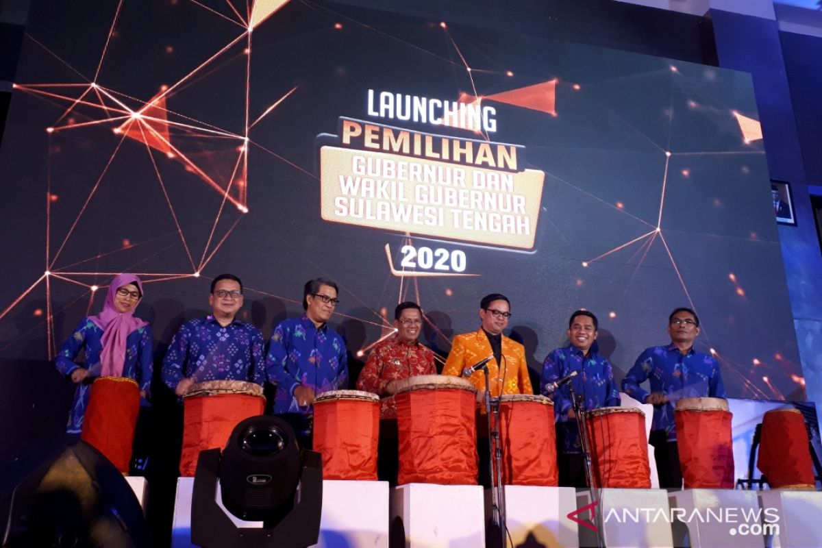 KPU meluncurkan Pemilihan Gubernur Sulteng 2020, maskot dan jingle