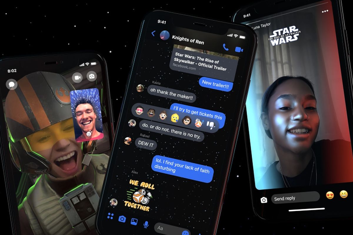 Facebook bawa "Star Wars: The Rise of Skywalker" ke Messenger