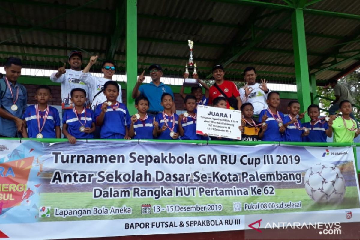 Pertamina gelar festival  sepakbola U-10 se-Sumatera Selatan
