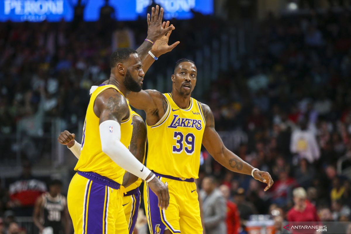 Basket, NBA - Hadapi Clippers di laga Natal, Lakers kemungkinan mainkan James