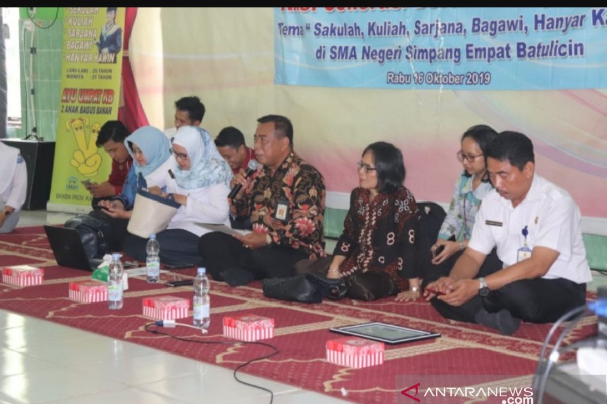 BKKBN kampanyekan larangan pernikahan usia dini