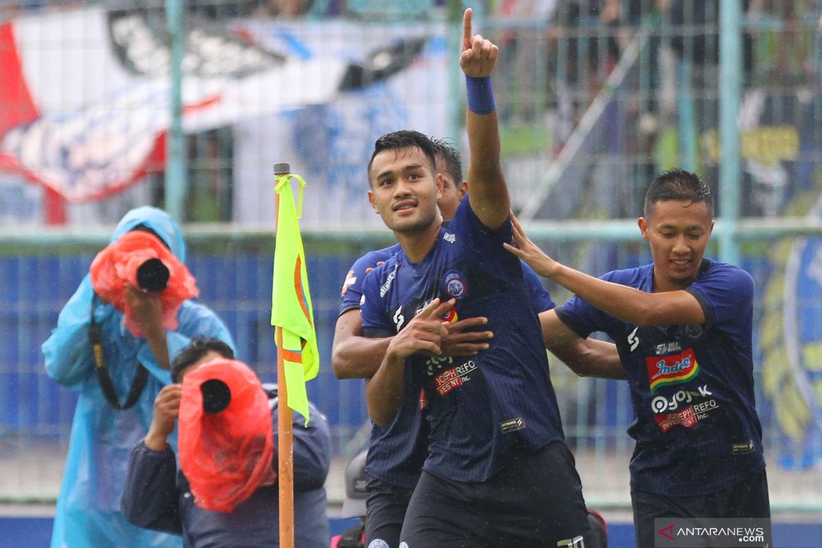 Kemenangan Arema FC 3-2 atas juara Liga 1 ternoda 