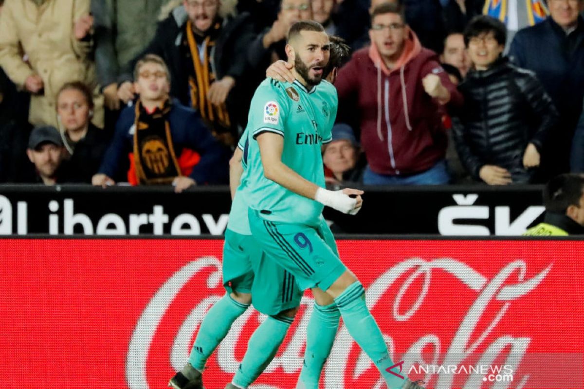 Liga Spanyol: Benzema selamatkan Real Madrid dari kekalahan