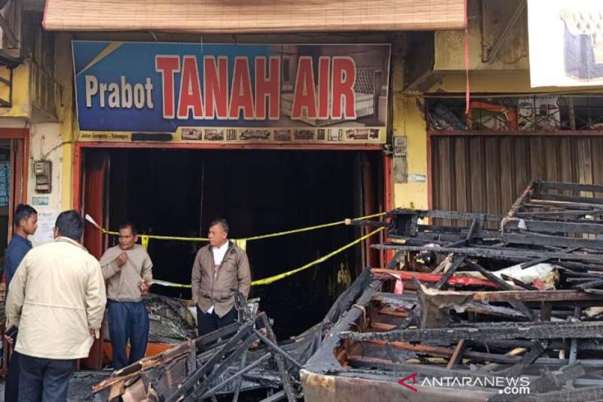 Polisi tangkap pelaku pembakaran toko di Aceh Tengah