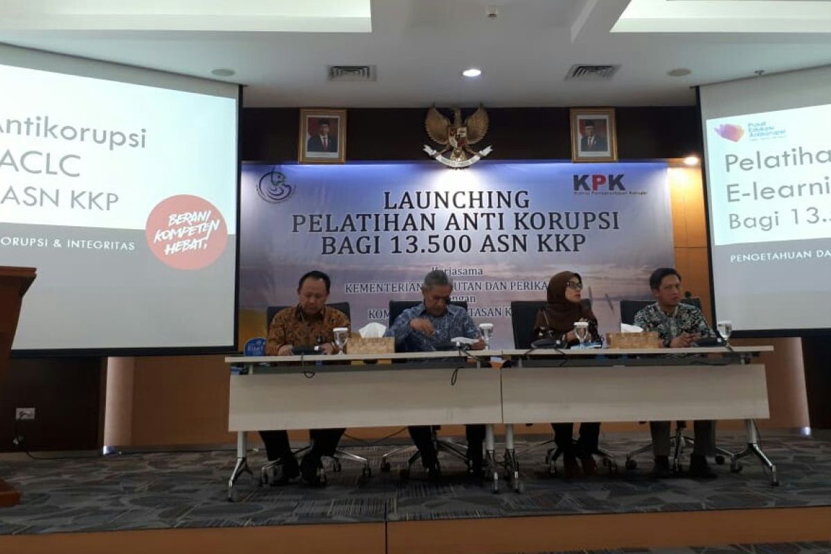 KPK gelar pelatihan antikorupsi  13.500 ASN KKP