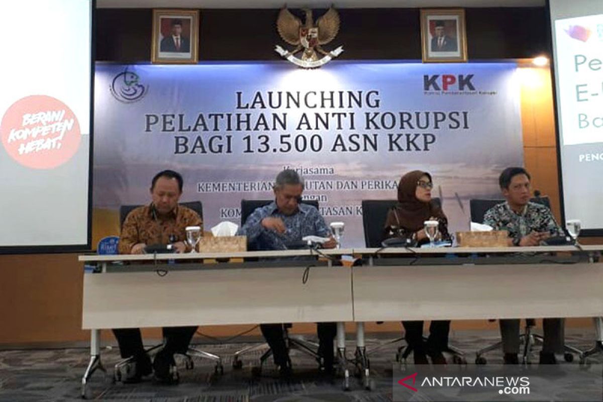 KPK gelar pelatihan antikorupsi 13.500 ASN KKP