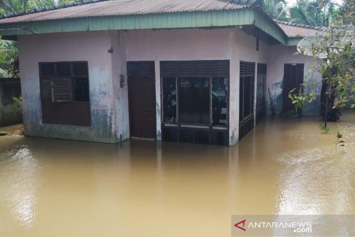 Puluhan rumah terendam di Lhokseumawe