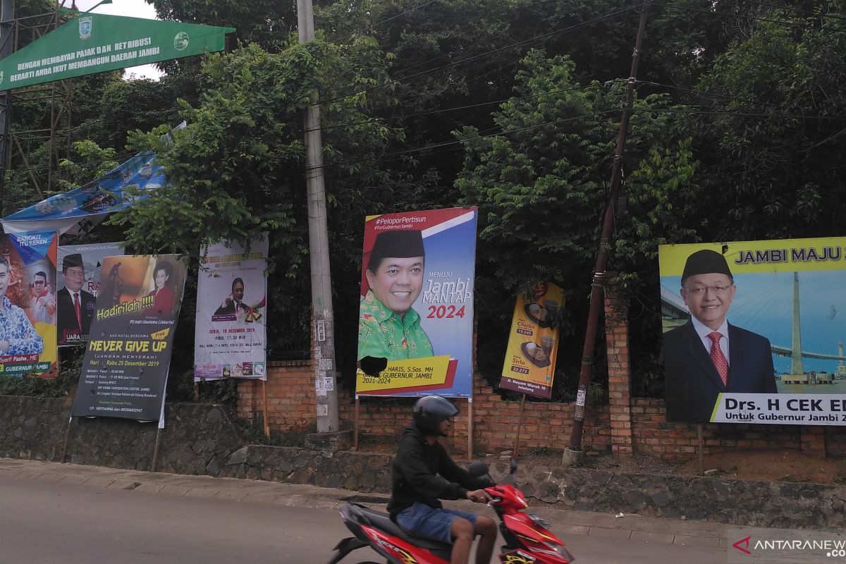 Bakal calon Gubernur Jambi awali persaingan di penggalangan dukungan