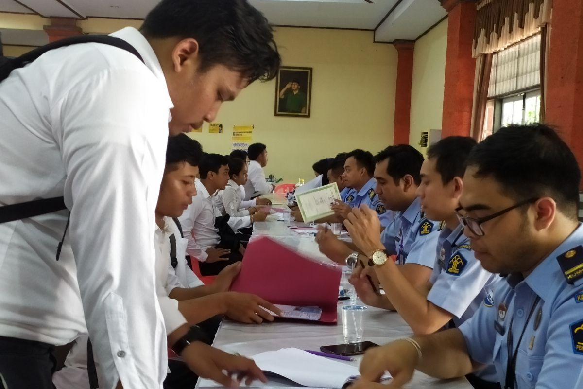 Ribuan peserta ikuti seleksi CPNS Kemenkumham Bali