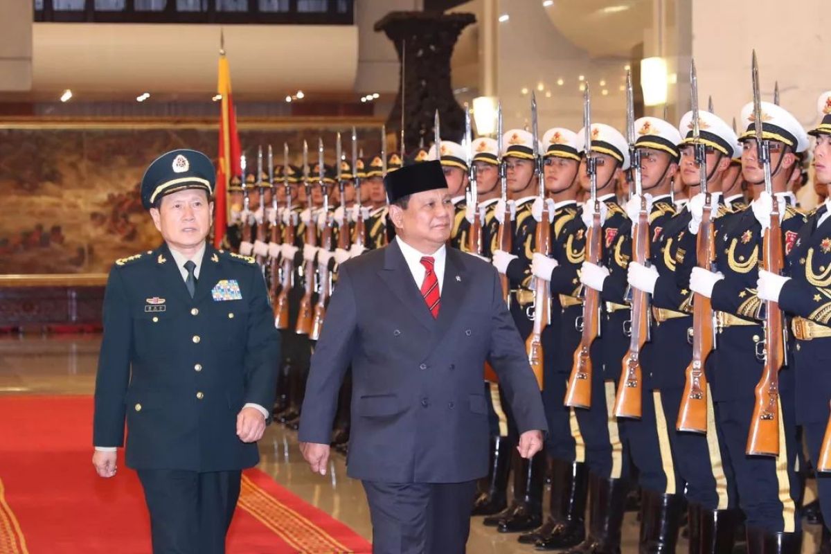 Prabowo dan Menhan China bicarakan peningkatan kerja sama pertahanan