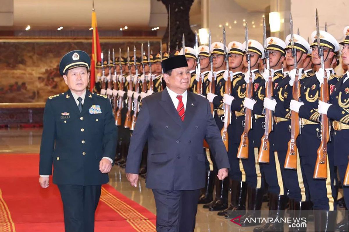 Prabowo dan Menhan China bicarakan peningkatan kerja sama