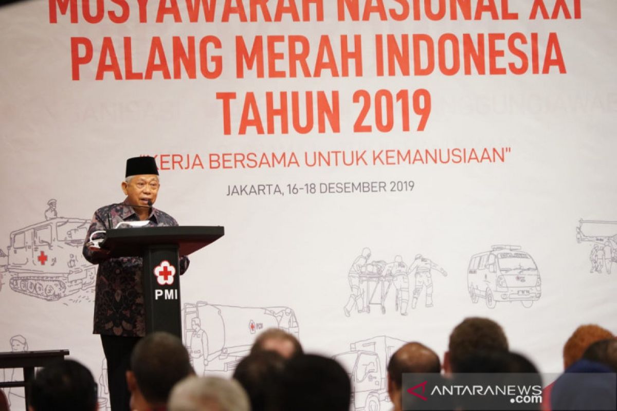 Wapres Ma'ruf minta PMI kembangkan teknologi dalam 