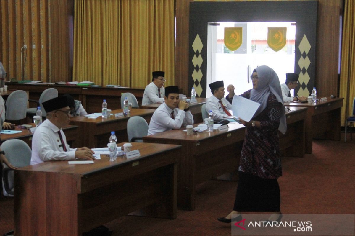 7 calon Sekdaprov Bengkulu jalani tes