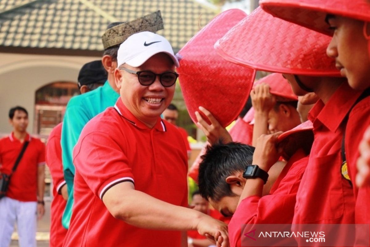 Ribuan mahasiswa UMRI berparade ajak warga cintai Indonesia