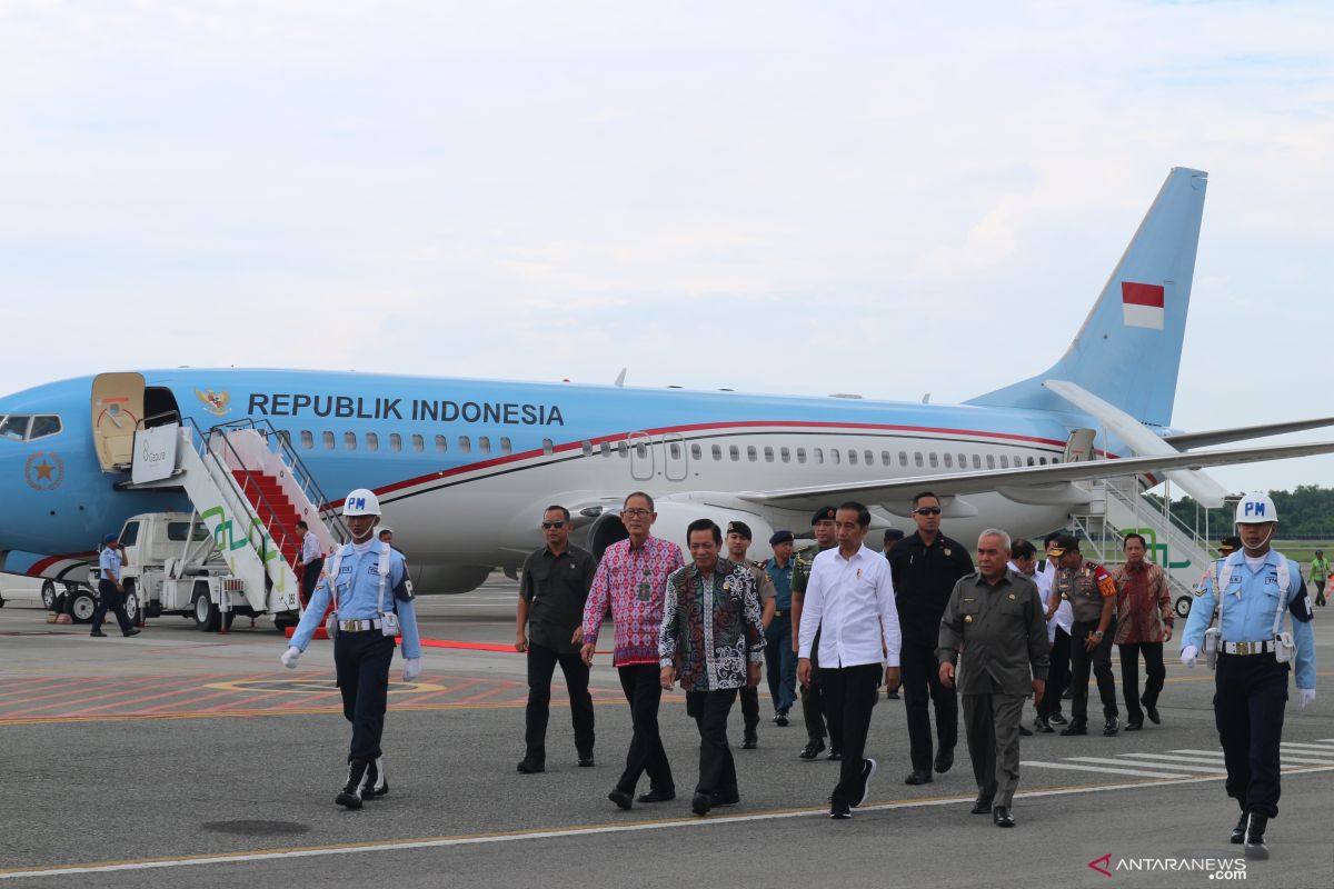 President Jokowi embarks on work visit to East Kalimantan