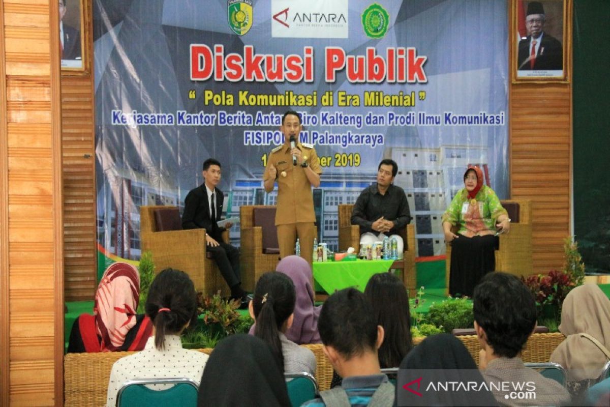 ANTARA Kalteng gelar diskusi publik 'era milenial' rayakan HUT ke-82